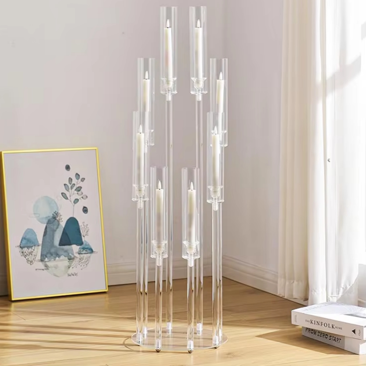 Centerpiece Stick - 2 pces/10 pces) candelabro alto de