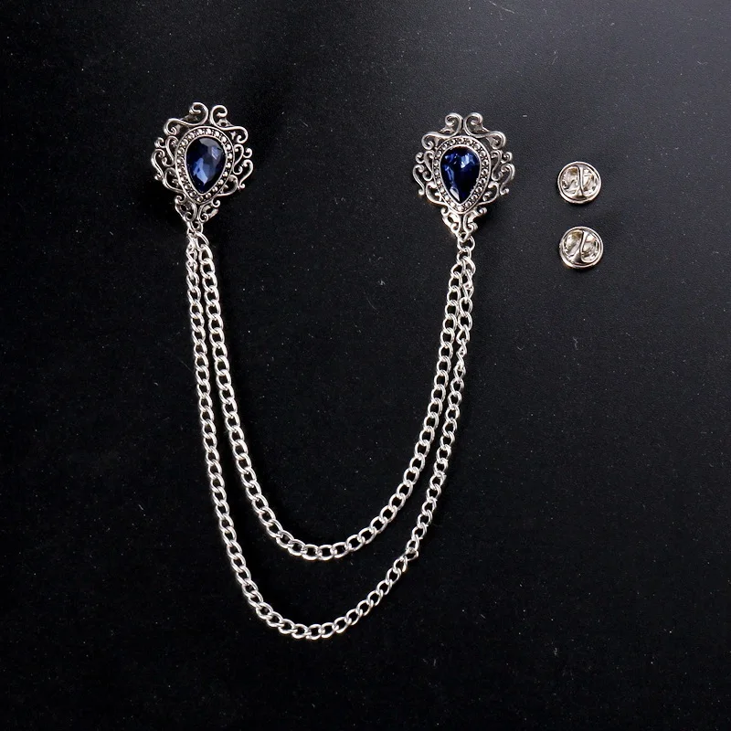 Event Suppliers - Elegante liga vintage strass grande broche