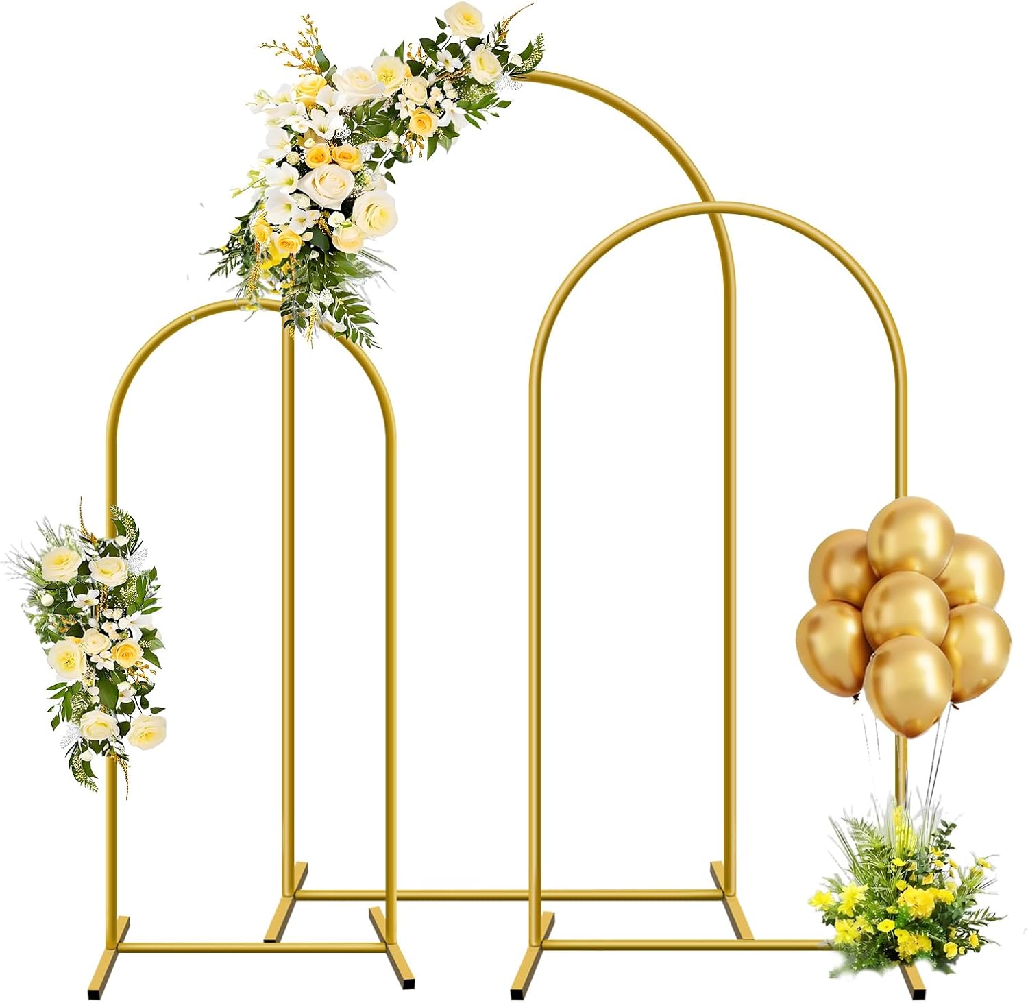 Balloon Arch Kit - 1pc ouro metal arco pano de