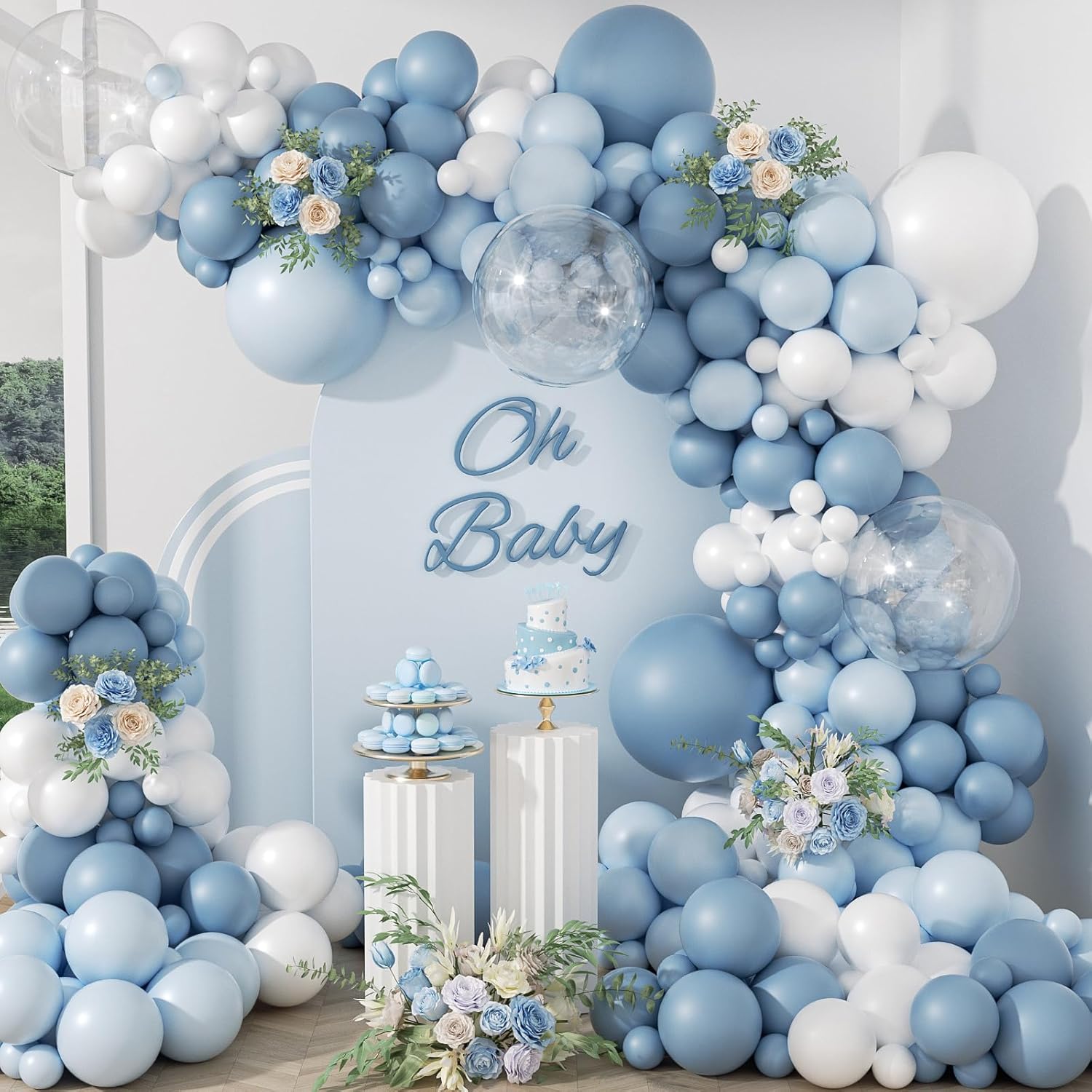 Balloon Arch Kit - Kit de Arco de Balões Azul