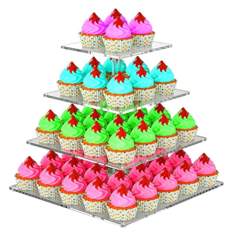 Suporte de bolo de casamento a - Cupcake Stand Tier avaliação e preço