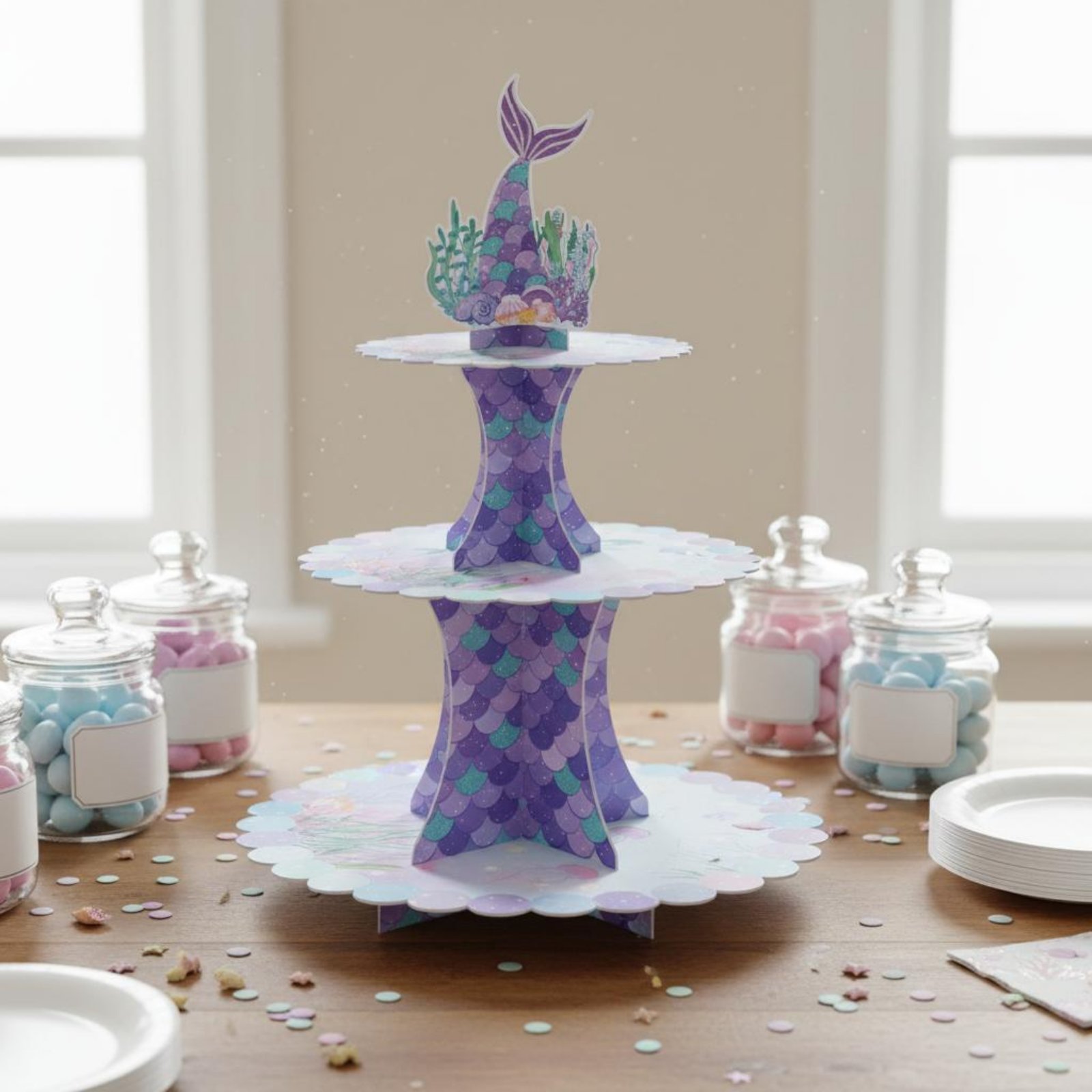Suporte de Papelão de 3 Camada - Cupcake Stand Tier avaliação e preço