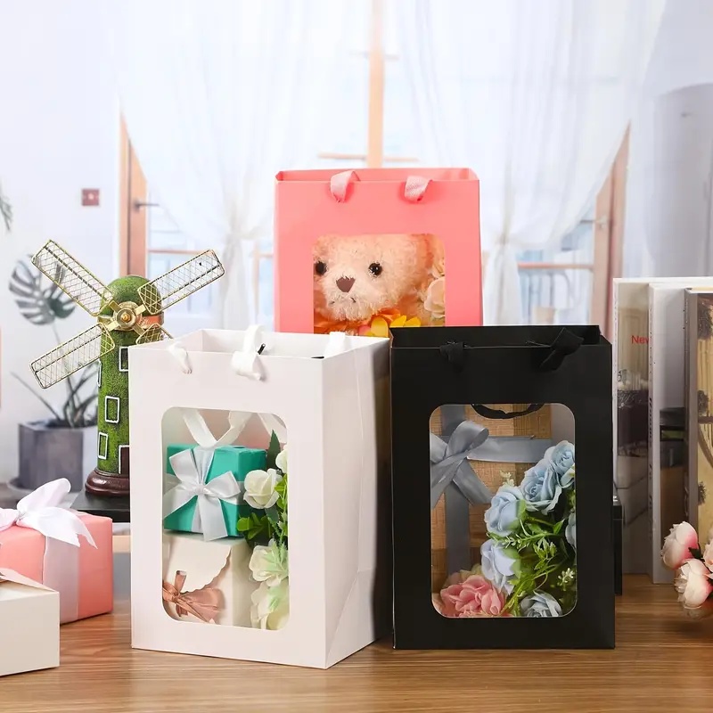 5/10 pçs janela transparente c - Event Party Box avaliação e preço