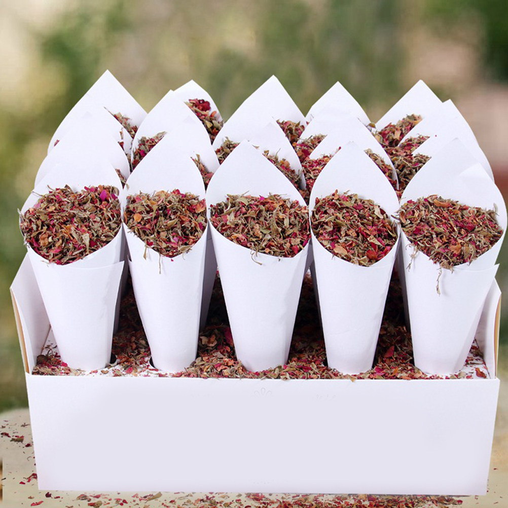 60 Peças de Cones de Papel Kra - Papercraft Supply Confetti avaliação e preço