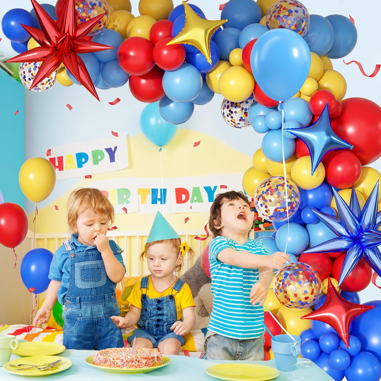 Kit de Arco de Balões Azul, Ve - Balloon Arch Kit avaliação e preço