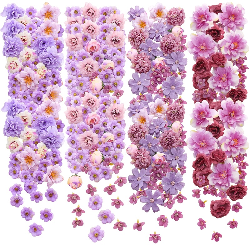 Flores artificiais roxas de se - Supply Event avaliação e preço