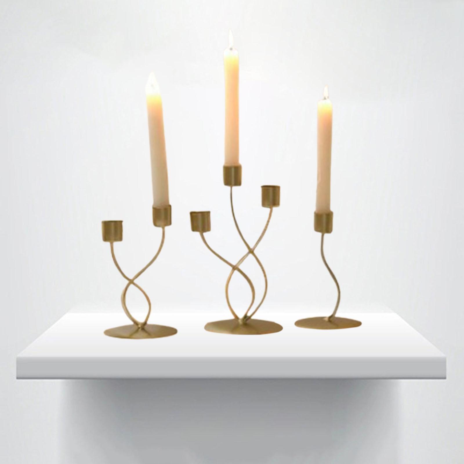 3x Castiçal Cônico para Casa,  - Centerpiece Stick avaliação e preço