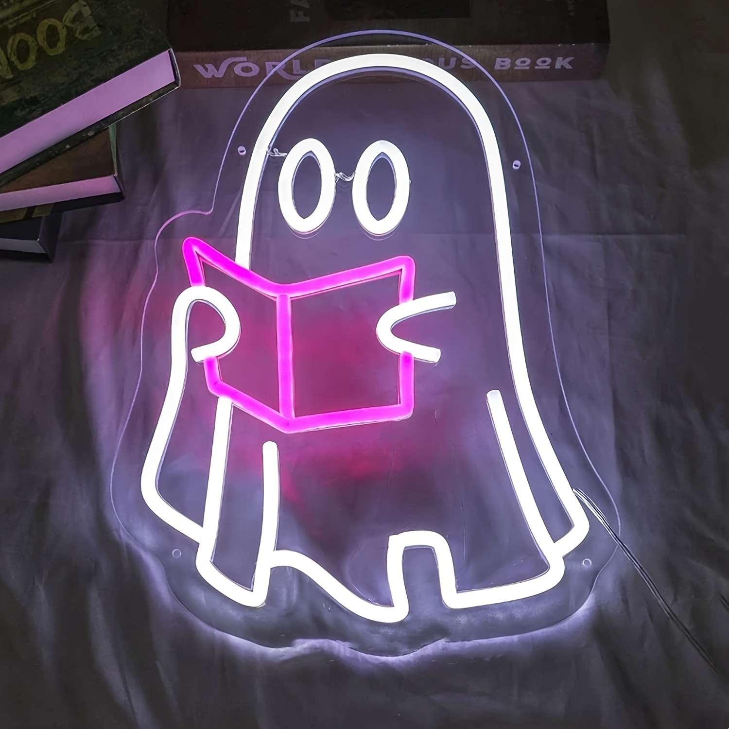 Letreiro Neon de Fantasma para - Neon Sign Party avaliação e preço