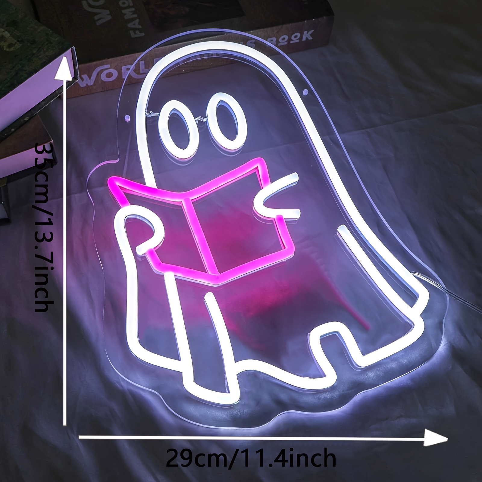 Letreiro Neon de Fantasma para - Neon Sign Party avaliação e preço