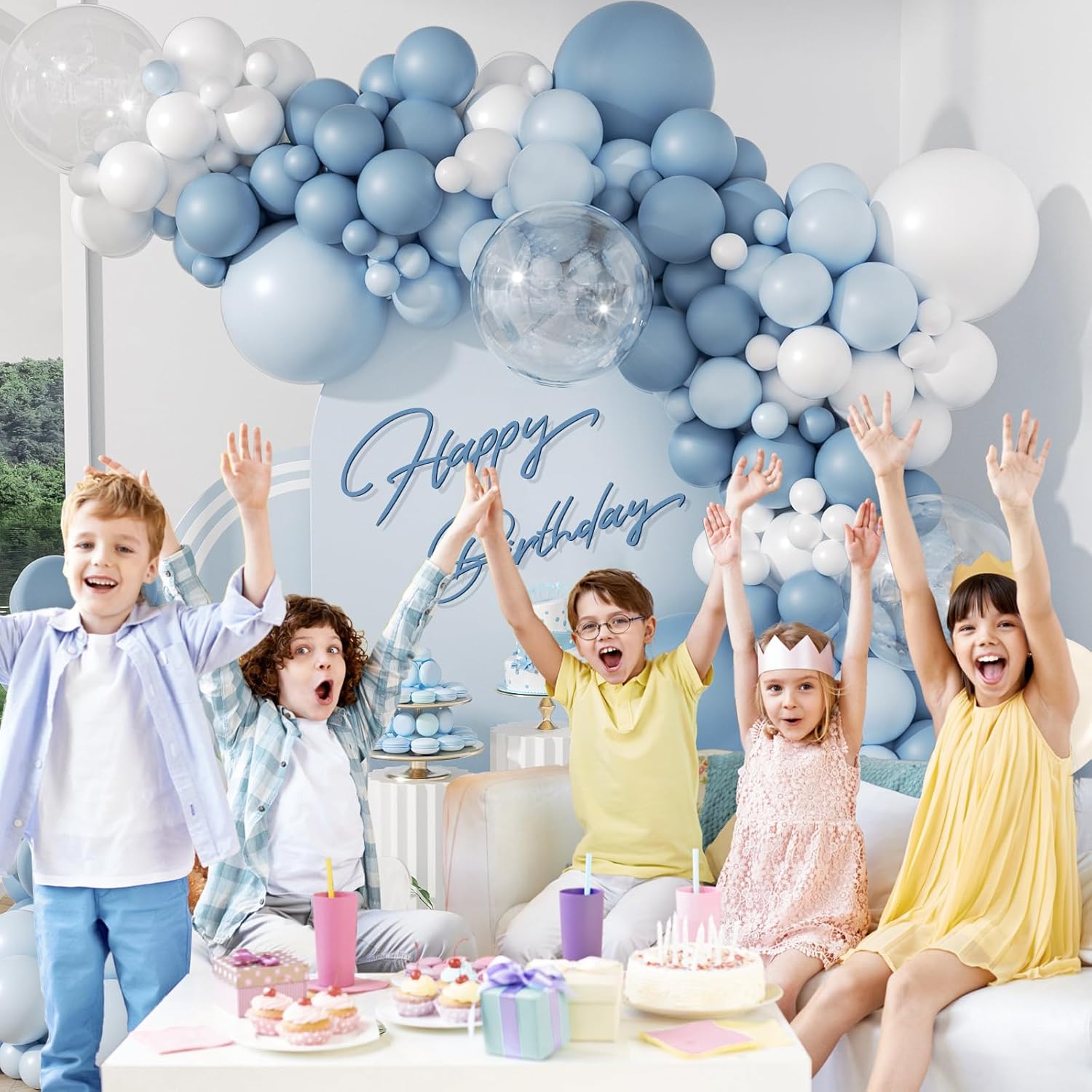 Kit de Arco de Balões Azul Aci - Balloon Arch Kit avaliação e preço